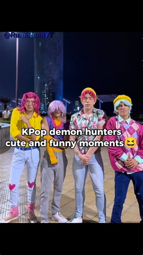 Kpop Demon Hunters‎Cute and funny moments😆#kdph #kpop #kpopdemonhunters #cosplay #sajaboys #zoey