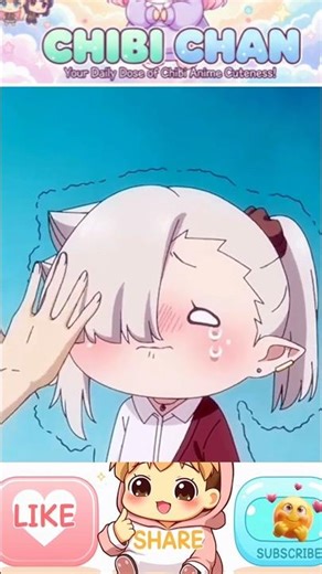 She CRIES if you don't let the Vampire practice! 🥺♥️ #Anime #chibi #shorts