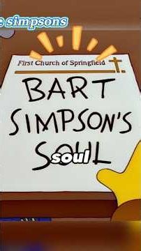 Bart sold his soul for five dollars. #thesimpsons #cartoon