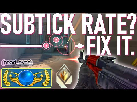 Fix Why Your Shots Missed - Tick & Subtick Input Lag Desync Hitreg CS2 VALORANT RUST