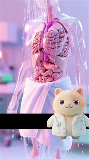 Ini yang terjadi jika kamu jarang ganti handuk mandi! 😱 #edukasi #kesehatan #edukasikesehatan #mandi