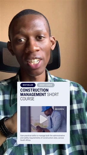 Gain practical construction management skills in just a few months!