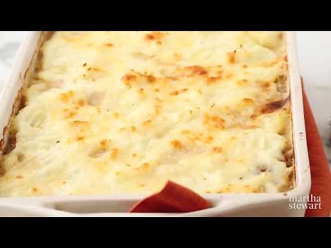 Cheddar-Topped Shepherd's Pie - Martha Stewart