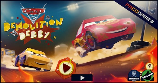 Cars 3 Demolition Derby - Juega gratis en PacoGames.com!