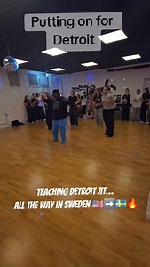 Teaching Detroit Jit… all the way in Sweden 🇺🇸➡️🇸🇪🔥 Putting on for Detroit @newyorkdance w/@anxious_beat #detroitjit #jitmasters | Jit Masters, LLC