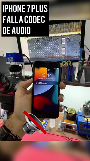 Reparación de iPhone 7: Solución a falla de audio