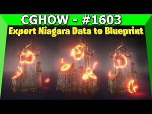 Export Niagara Data to Blueprint in UE5 👉 Trailer