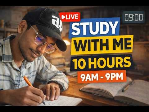 day 25🔴 LIVE NOW: | restart UPSC 2026 Study With Me | Civil Eng Optional! 📚💥