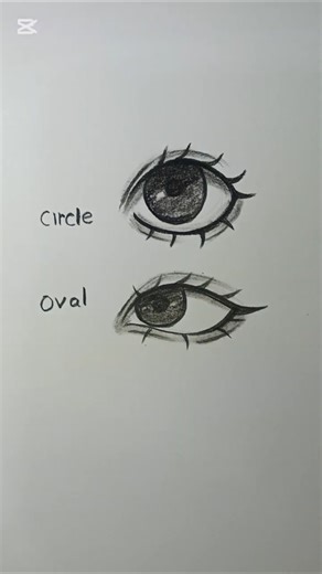 How To Draw eyes (circle,oval)#drawing #howtodraw #eyes #sketch #tutorial