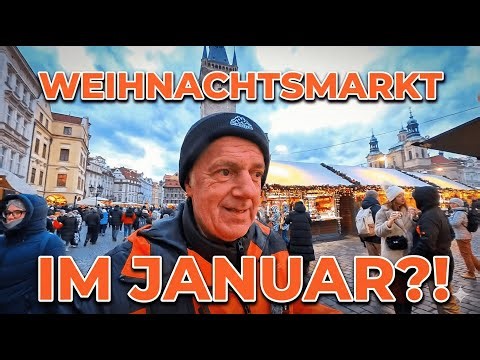 Prag im Januar: Weihnachtsmarkt läuft noch! 🎄