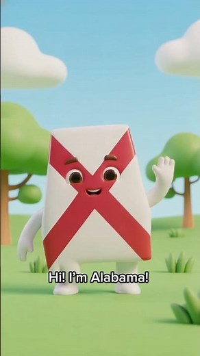 Meet the States: Alabama | Fun State Symbols & Facts 🌼🐦