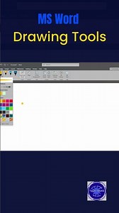 MS Word లో Drawing Tools | 1 Minute Shortcut Trick Part 1 | Tech Talks With Raju