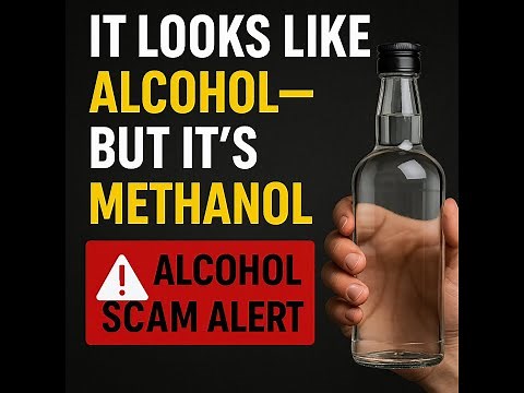ALCOHOL POISONING AWARENESS: METHANOL SOLD AS ALCOHOL