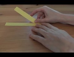 Sterne aus Papierstreifen basteln - so gelingt es