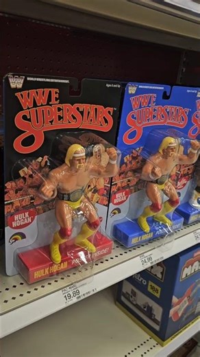 WWE LJN Superstars Wrestling Figures Slam Into Target John Cena, Hulk Hogan, Logan Paul, Dusty Rhode