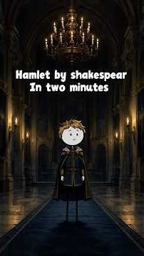 Hamlet by Shakespeare in 2 Minutes | The Tragedy Explained #books #booksummary #literature