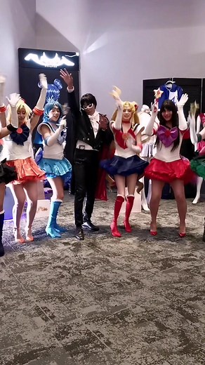 Cosplay de Sailor Moon en La Mole Convention 🌙✨