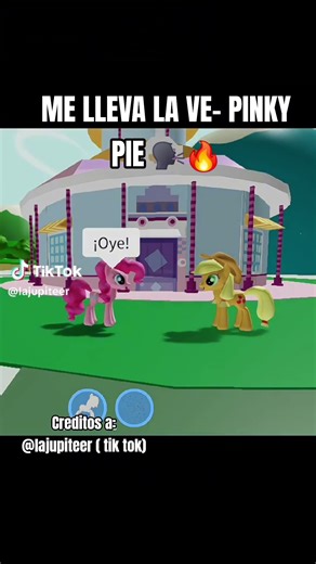ME LLEVA LA VER- PINKY PIE 🗣🔥 #mylittlepony #humor #roblox #mlpmeme