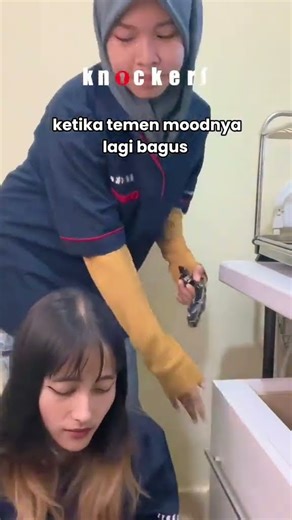 POV: Kerja Bareng Cewek — Mood Stabil vs Tinggal 1% 🤣