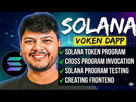 Solana Voting & Token DApp from Scratch | Token Program, Anchor & CPI | 7 Hours🔥 | Solana Project