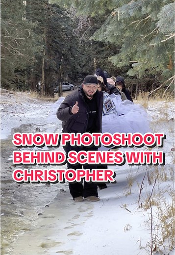 Magical Snow Quinceañera Photoshoot Ideas