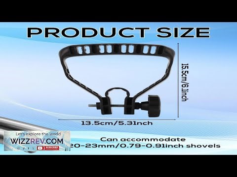 Back Saver Snow Shovel Handle Adjustable Ergonomic D Grip Replacement