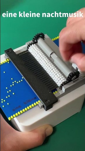 3D Printed Music Box - Mozart "Eine kleine Nachtmusik" #3dprinting