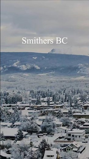 Winter in Smithers BC
