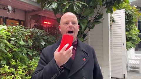 Prank calling about becoming Siri’s new voice