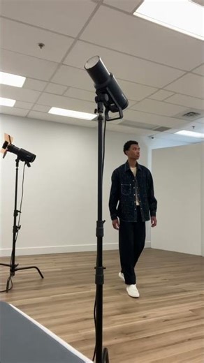 BTS of modeling with Harry Rosen #shorts