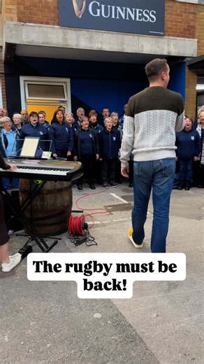 🎶”Bread of Heaven…” @cor_y_gleision #ymlaencaerdydd | Cardiff Rugby - Rygbi Caerdydd