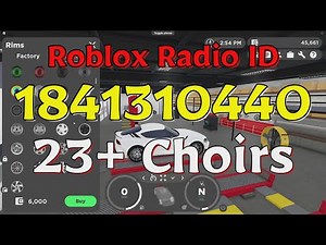 Choirs Roblox Radio Codes/IDs