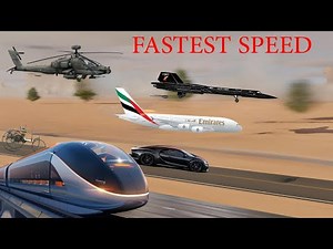 SPEED COMPARISON - Fastest things