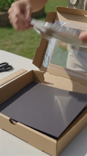 How to Make a Simple Solar Oven #diy #craft