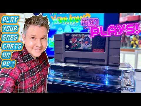 EPILOGUE SN OPERATOR - Play SNES Carts on PC! - EPN Plays - Electric Playground