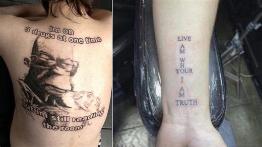 These Tattoos Are So Bad It's Disturbing