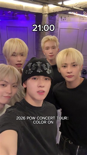 오늘 저희가 [2026 POW CONCERT TOUR: COLOR ON] 📍SEOUL (2026.10.09 | FRI ~ 2026.10.10 | SAT) 📍BUDAPEST (2026.10.14 | WED) 📍WARSAW (2026.10.16 | FRI) ㅤ 📍BERLIN (2026.10.18 | SUN) ㅤ 📍COLOGNE (2026.10.20 | TUE) 📍AMSTERDAM (2026.10.22 | THU) 📍PARIS (THE A FESTIVAL 2026.10.25 | SUN) 📍MILAN (2026.10.26 | MON) #POW #파우 #POWTOUR #COLORON_POW