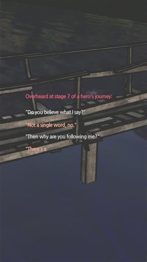 Have you ever believed in someone even if you didn't believe them?