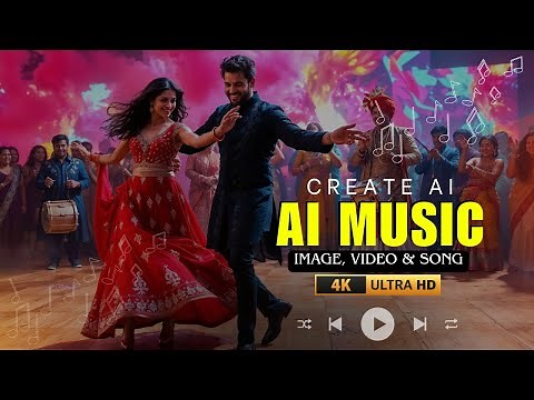 How to create AI Music Video Using FREE AI Tools!