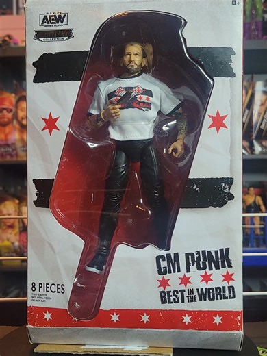 AEW CM Punk action figure