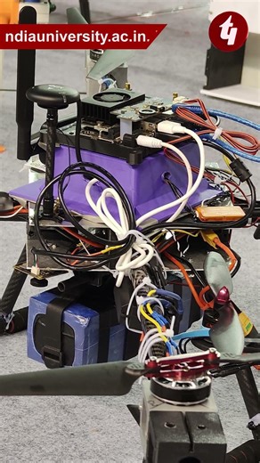 AI-Controlled Autonomous Drone Built by Techno India Engineering Students