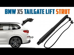 How to remove and replace electric tailgate lift support (strut) for BMW X5 E70 (2007-2013) #strut