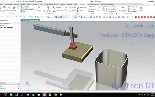 NX12.0 Mechatronics Concept Designer (Pick & Place) ep.1