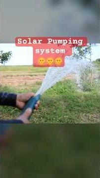 Solar Pumping System