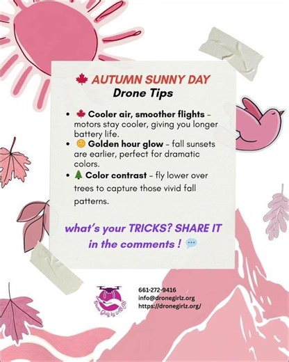 Autumn Drone Tips 🍁 Fly Smarter in Fall Skies!