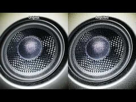 Wavelet-based Eulerian Motion Amplification: video demo 1