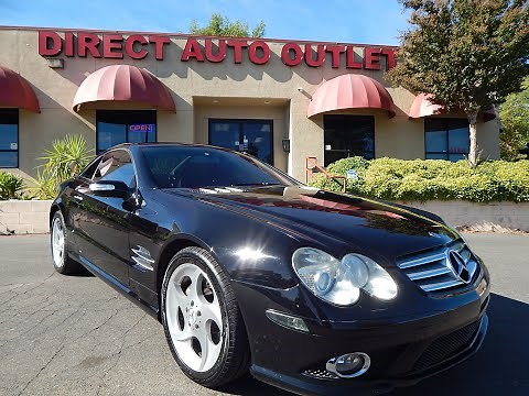 2007 Mercedes Benz SL550 in depth walk around video review!