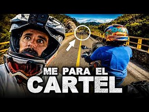THE MEXICO CARTEL STOPS ME ON a DISPUTED ROAD for CARRYING CAMERAS ON THE MOTORCYCLE | Episode 254