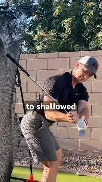 Super Simple Drill To SHALLOW The Club!