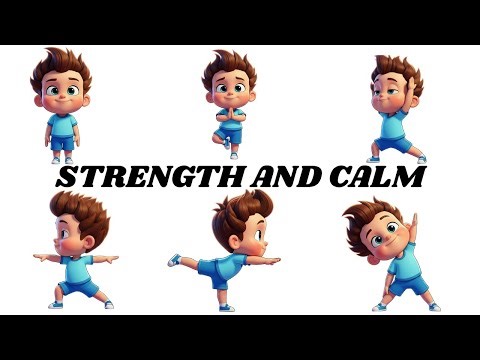 Kid Standing Yoga Poses for Calm & Strength | Yoga By Lilly
